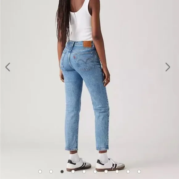 Levi’s WEDGIE STRAIGHT FIT WOMEN'S JEANS size 24 - Picture 2 of 10